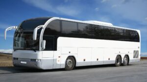 Turizm taşımacılığında kullanılan otobüs